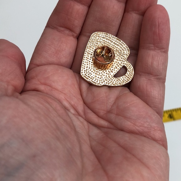 3/$25 Metal Enamel Pin “Strong Like My Coffee” Broach Lapel Pin Unisex - Picture 6 of 8